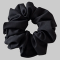 Meli Signature Scrunchie - Black