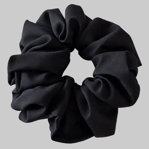 Meli Signature Scrunchie - Black
